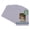 Blue Stone, variant on Navy Blue Picture Frame Mat for 8.5x11 Frames - Fits 5x7 Photos - 1 Mat