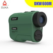 ATuMan DUKA DKW600 Rangefinder 600M 6X Magnification HD View Rangefinder USB Rechargeable Telescope Binoculars with Battery Speed/Angle Measurement