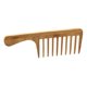 thumbnail image 1 of Hair Styling Comb Barber Use Travel Grooming Durable Construction Bamboo Material Men 1Pcs, 1 of 5