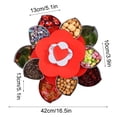 thumbnail image 3 of Fridja Home Essentials Divided Serving Tray That Spins Divided Serving Tray That Spins for Snacks Dips Party Appetizers Multi-Compartment Food Organizer Designs for Fruit Nutss, 3 of 6