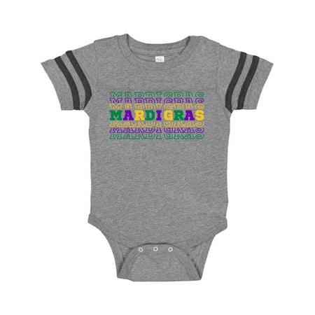 

Inktastic Mardi Gras Mirror Words Gift Baby Boy or Baby Girl Bodysuit
