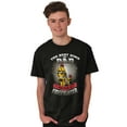 thumbnail image 4 of Best Kind Of Dad Raises a Firefighter Men's Graphic T Shirt Tees Brisco Brands L, 4 of 5