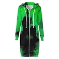 thumbnail image 1 of LOVZFMLL Vestes pour Femmes Imprimé Halloween Sweat à Capuche Ample à Manches Longues, 1 of 5