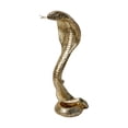 thumbnail image 2 of Estatua de serpiente, figura de animal, regalo de inauguración de la casa, artesanía artística, adorno de resina novedoso Estilo B, 2 of 9