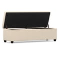 thumbnail image 5 of Simpli Home Avalon 54W XL Storage Ottoman Bench, 5 of 14