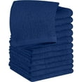 thumbnail image 7 of Linteum Textile 100% Cotton Premium Washcloths, 12x12 Inches [Pack of 24] Blue, 7 of 7