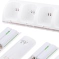 thumbnail image 3 of Charging Dock Station with 4Pcs 2800mAh Replacement Batteries, 4 Port Charger for Controller, Game Accessories Remote Control - White, 3 of 8