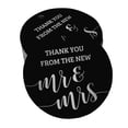 thumbnail image 1 of Inkdotpot Thank You From The New Wedding Bottle Tag Real Silver Foil Favor Hang Tags Pack Of 50, 1 of 6