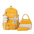 thumbnail image 1 of 3PCS/set Bolsa Escolar Casual, Mochila Ultraligera De Reducción De Carga, Bolsa De Almuerzo Portátil, Estuche Para Lápices, 1 of 4
