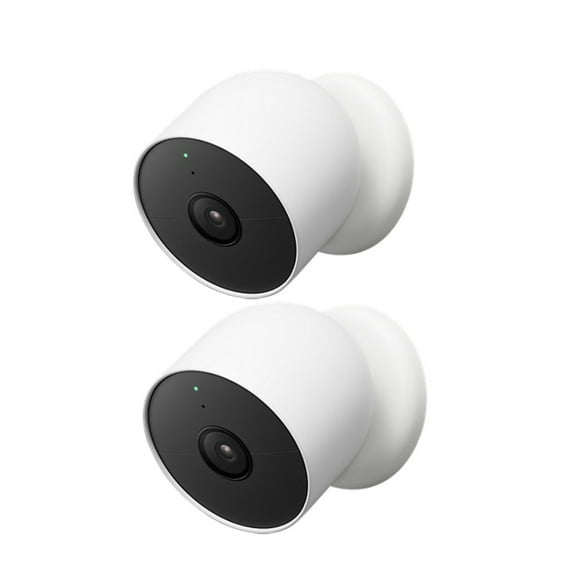 Google Nest Indoor/Outdoor Cam (Battery) - 2pack Nest Camara de bateria