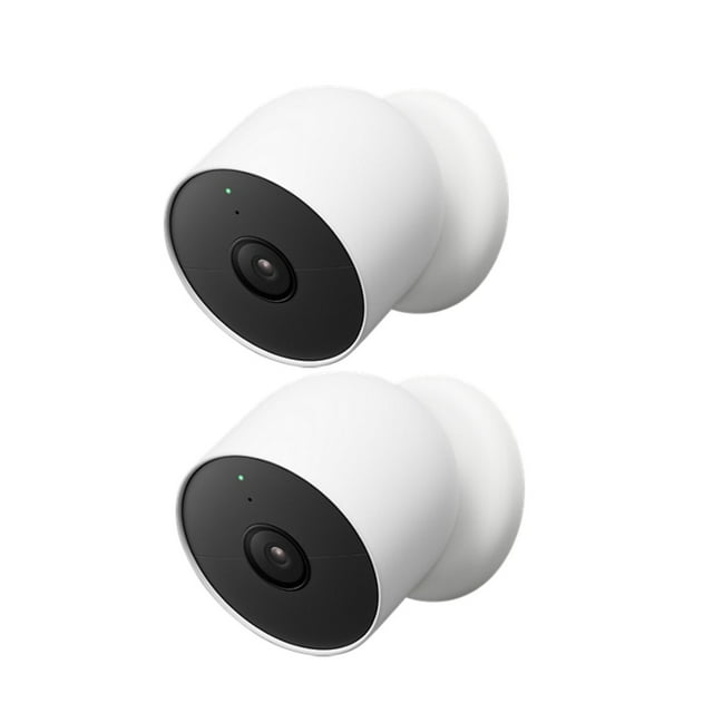 Google Nest Indoor/Outdoor Cam (Battery) - 2pack Nest Camara de bateria