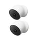 thumbnail image 1 of Google Nest Indoor/Outdoor Cam (Battery) - 2pack Nest Camara de bateria, 1 of 2