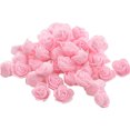 thumbnail image 3 of Flor de Navidad 50 unids/lote flores rosas artificiales DIY EVA flores para boda fiesta hogar decoraciones regalos suministros Hugtrwg Para estrenar, 3 of 7
