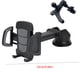 thumbnail image 2 of Soporte universal para teléfono 3 en 1 Ventilación de aire Tablero de instrumentos Soporte para parabrisas Soporte ajustable para teléfono con succión de rotación 360 Eigraketly EL2108-02B, 2 of 2