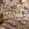 thumbnail image 2 of 20 Rolls Vintage Plant Flower Washi Tape Set 5 Different Width Masking Tape For Notebook Scrapbooking Journaling Supplies Junk Journal Bullet Journal DIY Art Crafts, 2 of 17