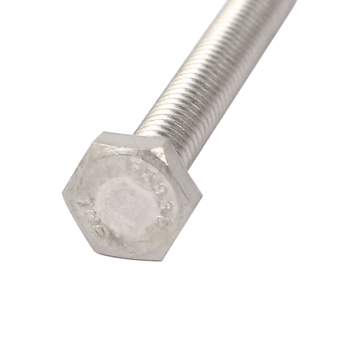 1 4 20 X 2 1 4 304 Stainless Steel Hex Head Bolts Screws 60mm Length 