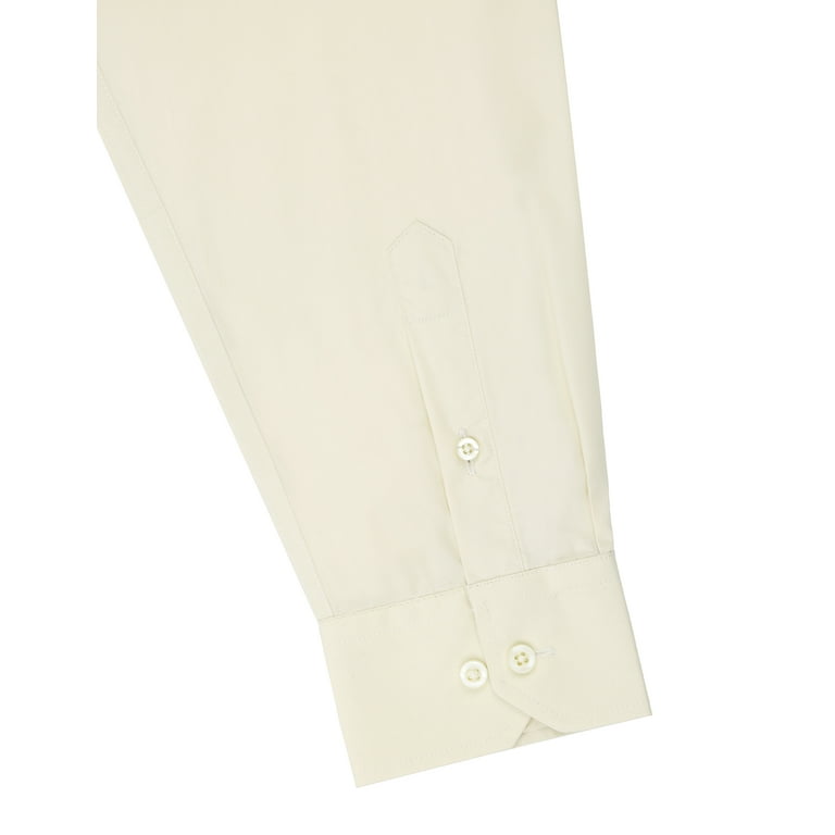 Suitshop Men's Classic White Dress Shirt