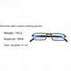 thumbnail image 2 of Gafas de lectura antiazules plegables suaves con múltiples estilos y película multicolor para personas mayores, 2 of 5