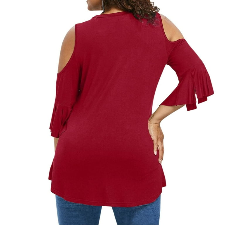 Cowgirl off clearance the shoulder shirts