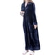 thumbnail image 5 of Bata de dormir tipo sudadera con mangas y cremallera de felpa Mujer, 5 of 9