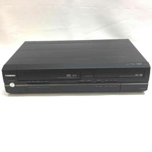 Toshiba D-VR7 (USED) DVD and VCR Comes with Remote, Manual, and 