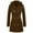 Brown, variant on Cilsoka Women's Trench Coat Double-Breasted Belted Slim Outerwear Waterproof Lapel Overcoat Stylish Pea Coat with Detachable Hood