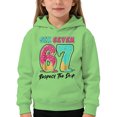 thumbnail image 4 of WAYUTE Girls Sweatshirts Boys Tracksuit Warm 67 Pullover Hoodie Kids Casual Outfit Cute 6 7 Printed Sports Athletic Sweatshirt Outfits, 4 of 6