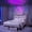 Pink, variant on SIBEDS LED Bed Frame with 2 Storage Drawers and Galaxy Star Projector Velvet Upholstered Pink Tufted Wingback Headboard, Full