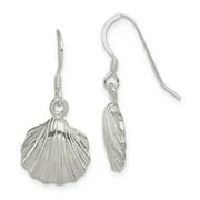 Primal Silver Sterling Silver Shell Earrings