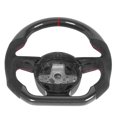 thumbnail image 1 of Volante de fibra de carbono de gamuza apto para B8.5 RS3 RS4 RS5 RS6 S7 RS7 2013-2016, 1 of 12