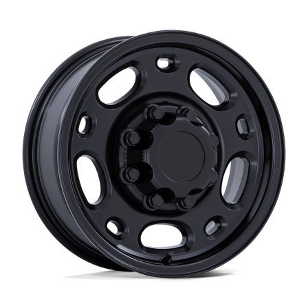 Performance Replicas Cast Aluminum Wheel PR156 16x6.5 8x6.5 S-BLK 28mm, 156SB-668128