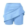 thumbnail image 5 of Women's Athletic Skirt, Lightweight Stretchy Comfortable, High Waist with 4 Pockets for Running Tennis Golf Workout Casual, 5 of 6