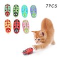 thumbnail image 1 of Nikou Jouet de Chat Interactif, 7pcs Jouets de Scarabée de Robot Électrique Réaliste, pour les Chats d'Intérieur Chaton Jouer Chasse Exercice, 1 of 8