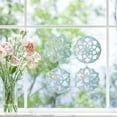 thumbnail image 7 of 16PCS Flower of Life Window Decals Sticker Static Glass Clings Sliding Door Non Adhesive Vinyl Film Home Decals for Windows Prevent Stop Birds Dogs Pets Strikes, 7 of 7