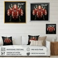 thumbnail image 4 of Designart "The Enigmatic Lullaby Of A Mysterious Beetle I" Insects & Bugs Floater Framed Wall Art Living Room, 4 of 5