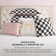 thumbnail image 3 of Juego de Edredón Juicy Couture Reversible con Diseño de Cuadros King, 3 of 9