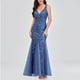 thumbnail image 5 of Vestido sexy para mujer Vestidos formales Vestidos de noche Cuello redondo Sin mangas Vestido de club de fiesta Fridja hjkh6778, 5 of 8