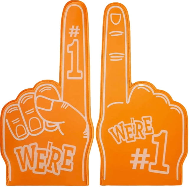 Guantes Mano Grandes Que 1 Uds. Accesorios para Eventos Deportivos Celebración Animación