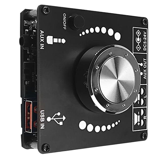ZLight ZK-1002M 100W+100W Bluetooth 5.0 Power Audio for Amplifier Board Stereo Sound 2 Channel Wireless Digital Power Amp Module 1Set