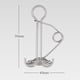 thumbnail image 4 of Octopus Deck Anchor Tent Peg Hooks Fishbone Steel Wind Rope Hebillas (4pcs) Likrtyny Para estrenar, 4 of 9