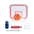 thumbnail image 3 of Indoor Folding Portable Suspension Punch-free Mini Plastic Basketball Frame Basketball Set Mini Basketball Net Game Hoop, 3 of 9