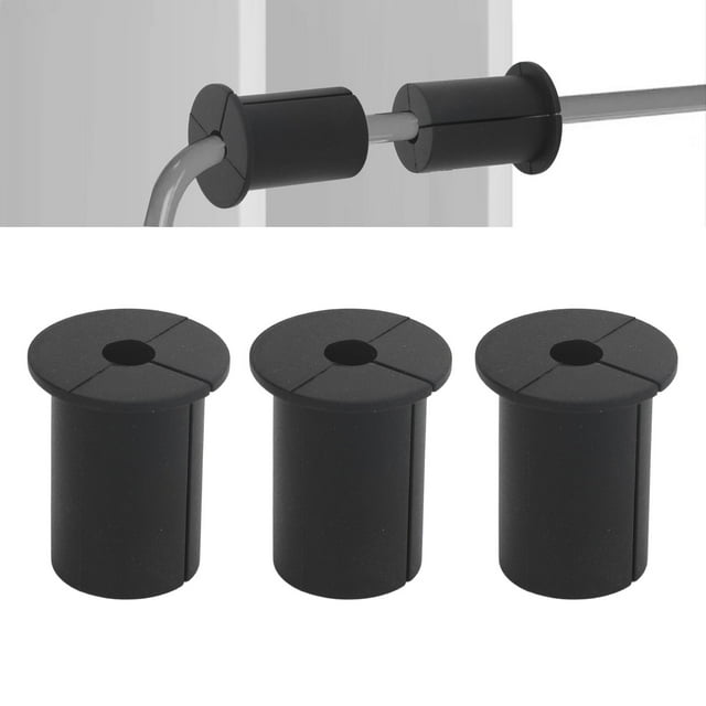 Cable Routing Kit,Cable Feed Through Bushings, Silicone Cable Grommets for Wall Holes Suitable for Home and Office Use