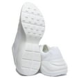 thumbnail image 4 of Guess Viterbo Men's Chunky Sole Lace Up Sneakers In White Size 8, 4 of 6