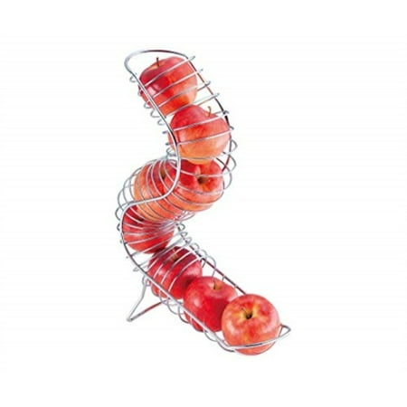 TableCraft Products FC1649 Curved Fruit Basket  18  Height  4.25  Diameter