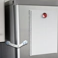 thumbnail image 4 of CHICHUMID 3Pcs White Fridge Door Lock for Safety Cabinet and Refrigerator Wide Application, 4 of 8