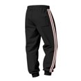 thumbnail image 7 of Gytharion Mens Sweatpants with Pockets Loose Comfy Cinch Bottom Joggers Trendy Vintage Stripe Print Outdoor Sport Sweatpants Lightweight Casual Drawstring Elastic Waist Athletic Pants for Men, 7 of 7