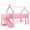 Pink+Shelves, variant on Bellemave Twin Size Loft Bed with Slide and LED Lights, Wood House Roof Low Loft Beds Frame with Ladder, Under Bed Storage, No Box Spring Needed(Natural)