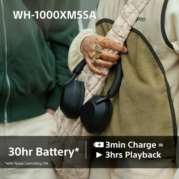【SONY】WH1000xm5 ブラック Sony WH1000XM5 Wireless Noise Cancelling Headphones - Black