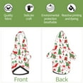 thumbnail image 6 of Salouo Gnomes Merry Christmas Pattern Small Dog Hoodie Sweatshirts Dog Clothes Coat Clothing Puppy Sweater Outfit Pullover Pet Winter Coat Sweater Outfit-X-Small, 6 of 7