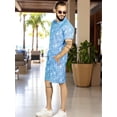 thumbnail image 4 of Conjunto Hombre Verano Camisa y Short a Juego Alberca Playa y Calor, 4 of 5